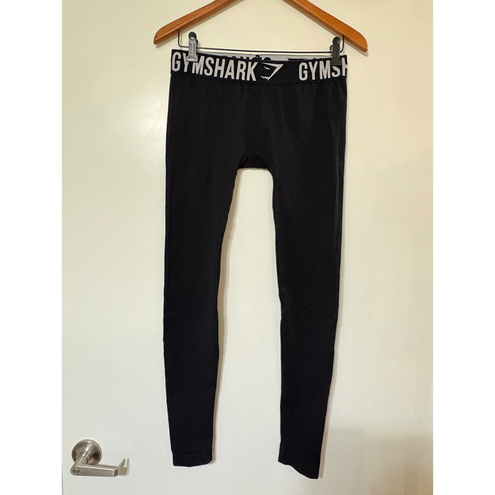 Gymshark Leggings Yoga Pants Black Full Length S